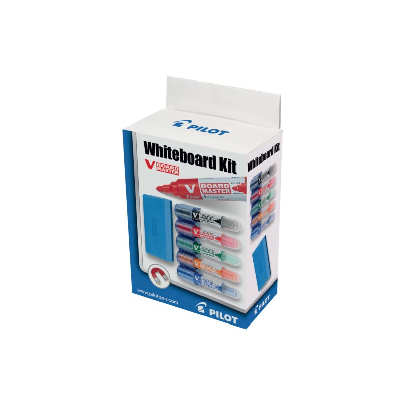 PILOT Kit marqueurs tableau blanc V BOARD MASTER