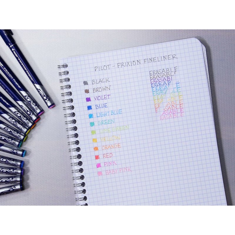 PILOT Stylo feutre Fineliner FRIXION, vert