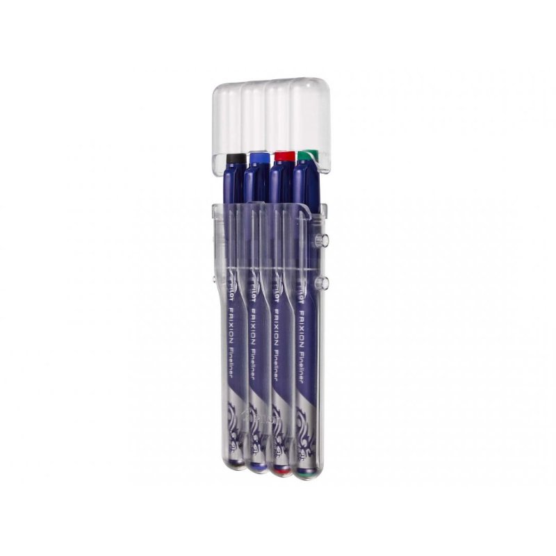 Pilot FriXion fineliner Fine Black, Blue, Green, Red 4 pc(s)
