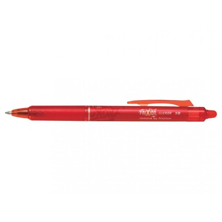 Pilot Stylo roller FRIXION BALL CLICKER 10, rouge