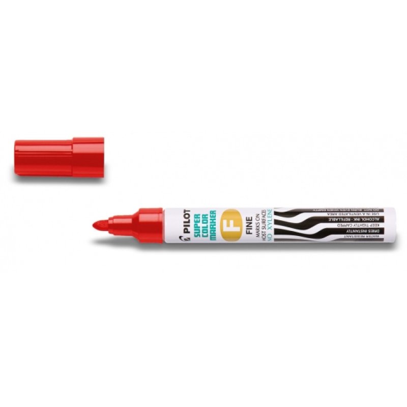 Pilot SCA-F, Super Color permanent marker Bullet tip Red 1 pc(s)