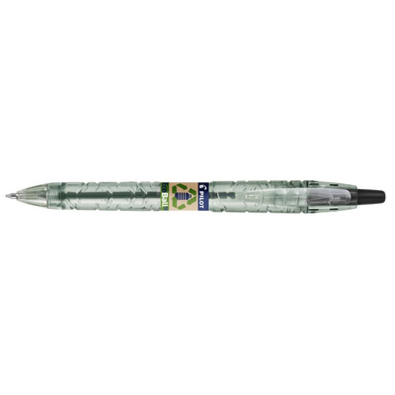 PILOT Stylo bille rétractable B2P Ecoball 10, noir