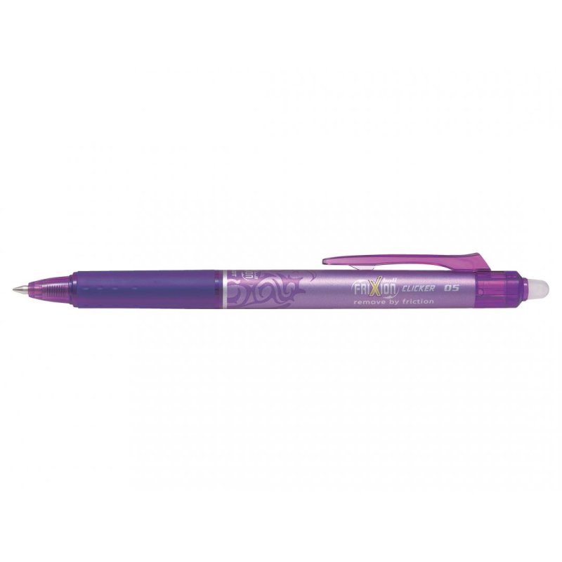 PILOT Stylo roller FRIXION BALL CLICKER 05, violet