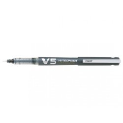 PILOT Stylo roller V5 Hi-Tecpoint, rechargeable, noir