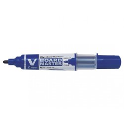 PILOT Marqueur V BOARD MASTER, pointe ogive, fin, bleu