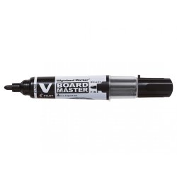PILOT Marqueur V BOARD MASTER, pointe ogive, fin, noir