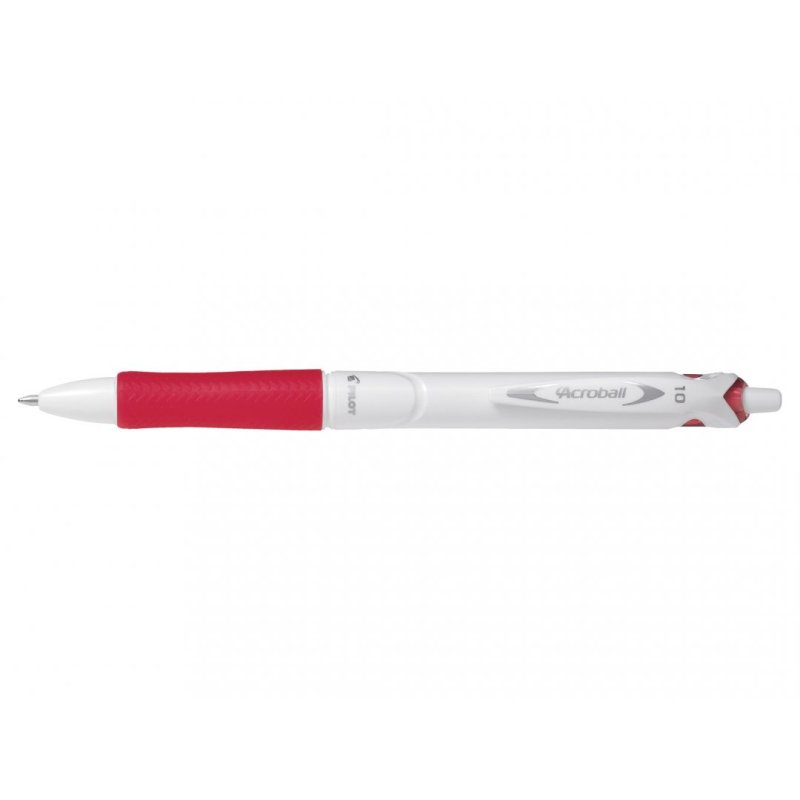 Pilot Acroball Pure White Red