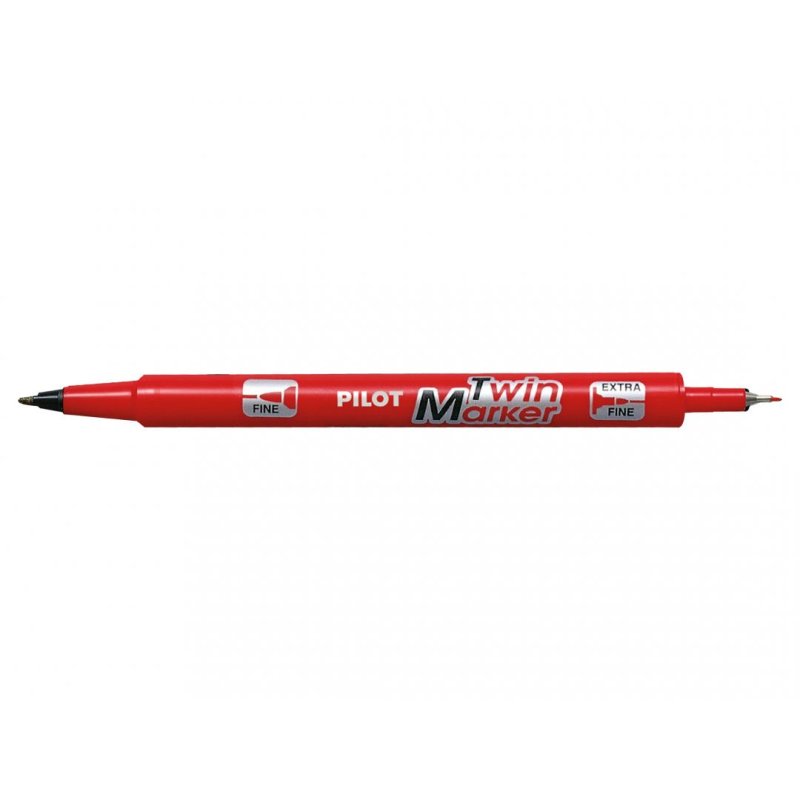 Pilot Twin Marker Red