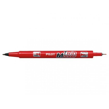Pilot Twin Marker Red