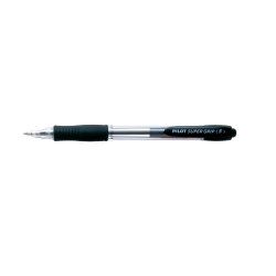 Pilot Supergrip Neon XS, black Clip-on retractable ballpoint pen