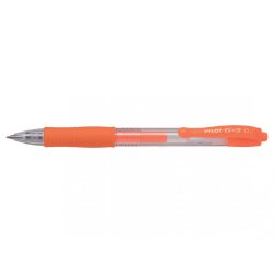PILOT Stylo à encre gel G2 07 Néon, orange néon