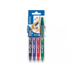 Pilot FriXion Ball Black, Blue, Green, Red 4 pc(s)