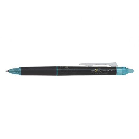 Pilot FriXion Point Clicker Stylos rétractables à encre gel Fin Bleu clair 1 pièce(s)