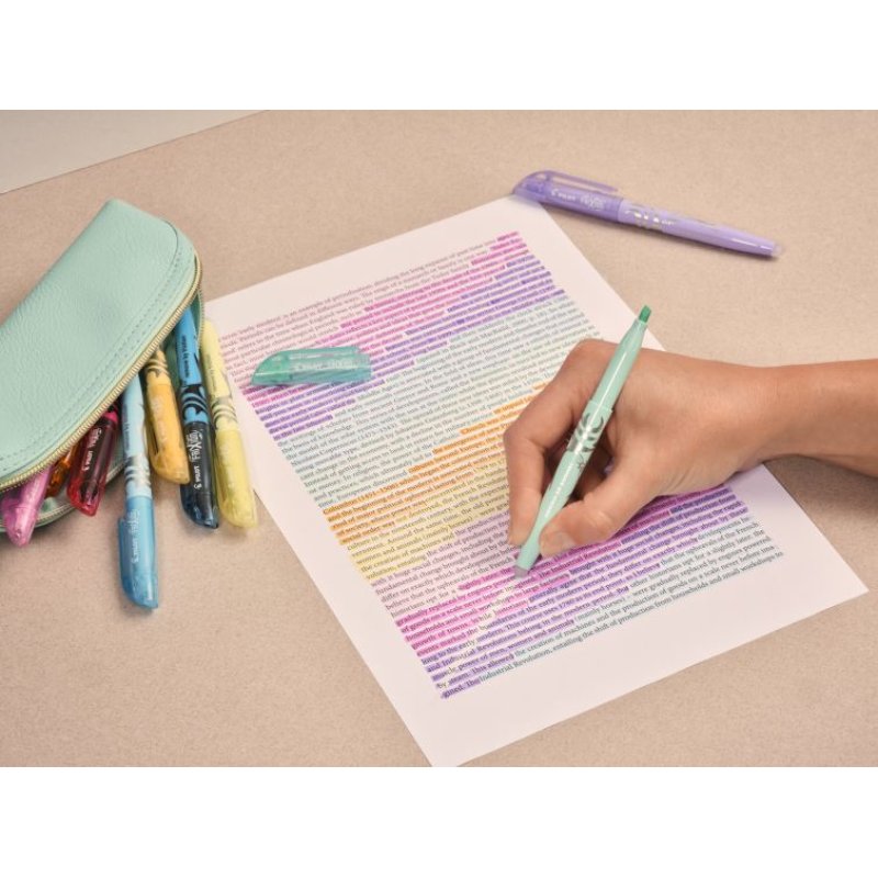 PILOT Surligneur FRIXION light soft, étui de 6