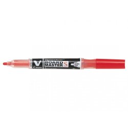 PILOT Marqueur tableau blanc V BOARD MASTER S, rouge