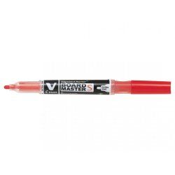 Pilot V-Board Master S marker Fine tip Red