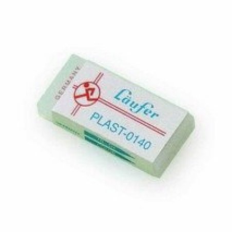 Läufer Gomme en plastique PLAST, transparente