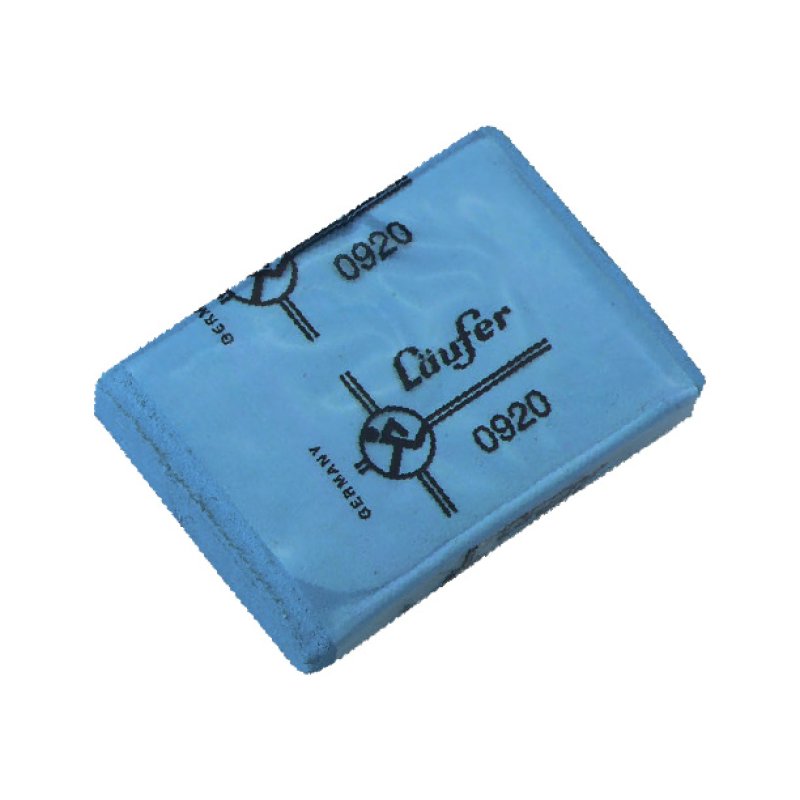 Läufer Gomme mie de pain, bleu