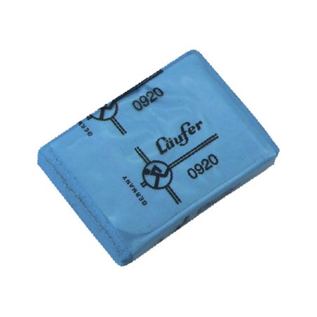 Läufer Gomme mie de pain, bleu