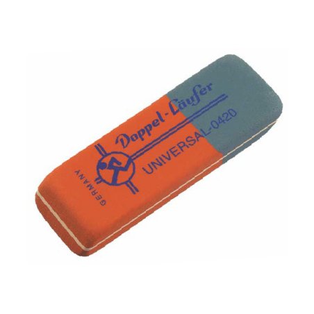 Laufer 4400 gomme à effacer Bleu, Orange 1 pièce(s)