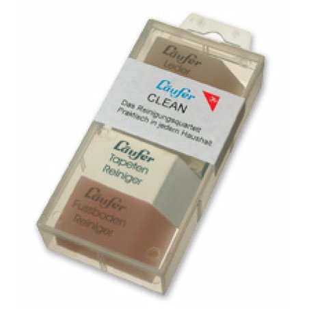 Laufer Clean gomme à effacer Marron, Blanc 4 pièce(s)