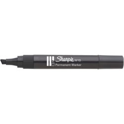Sharpie Marqueur permanent W10, pointe biseautée, noir