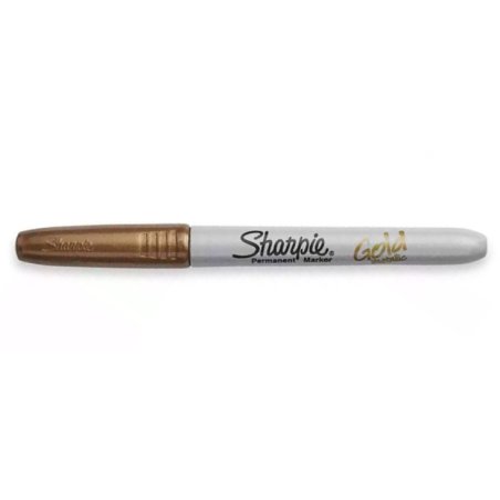Sharpie Metallic permanent marker Fine tip Gold