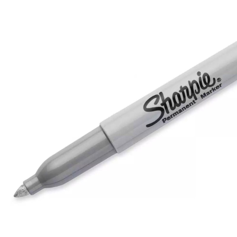 Sharpie Metallic permanent marker Fine tip Silver