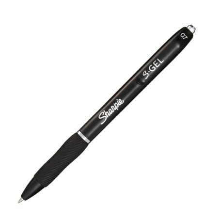 Sharpie S-Gel Retractable gel pen Black 12 pc(s)