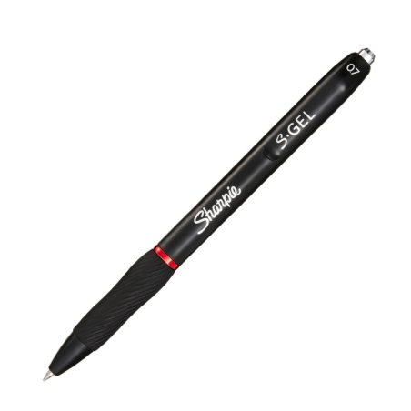 Sharpie S-Gel Stylos rétractables à encre gel Rouge 12 pièce(s)