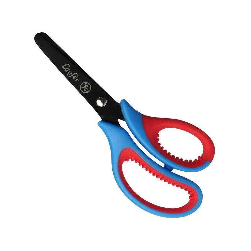 Laufer 87226 stationery/craft scissors Universal Straight cut Blue, Red