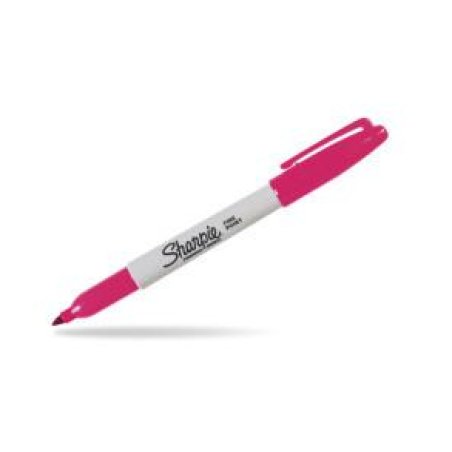 Sharpie 2194216 marqueur indélébile Pointe fine Rose 12 pièce(s)