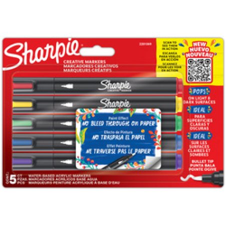 Sharpie Creative Marker Acrylic Paint Pens - 2 pcs.