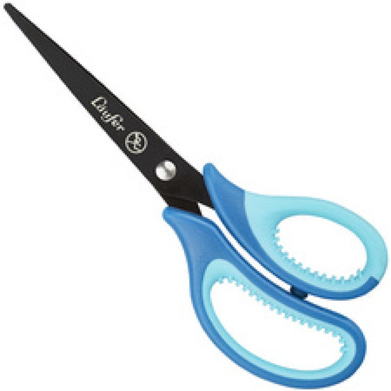 Läufer Ciseaux ergonomiques, longueur: 150 mm, vert/jaune