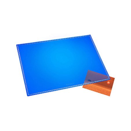 Läufer Sous-main DURELLA TRANSLUCIDE FLUO, bleu