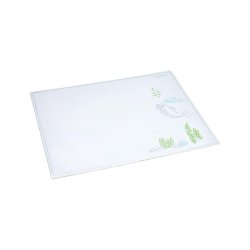 Laufer 43614 desk pad Plastic White