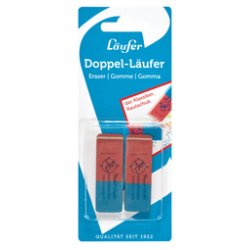 Läufer Gomme caoutchouc naturel UNIVERSAL carte blister de 2