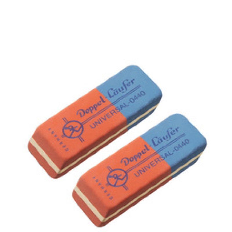 Läufer Gomme caoutchouc naturel UNIVERSAL carte blister de 2