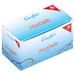 Läufer Bracelets élastiques RONDELLA, 25 mm, 100 g, rouge
