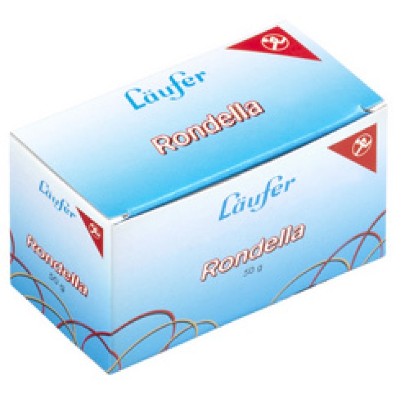 Läufer Bracelets élastiques RONDELLA, 25 mm, 100 g, rouge