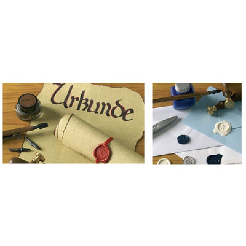 Gutenberg Siegellack Perlenlack, zinnoberrot