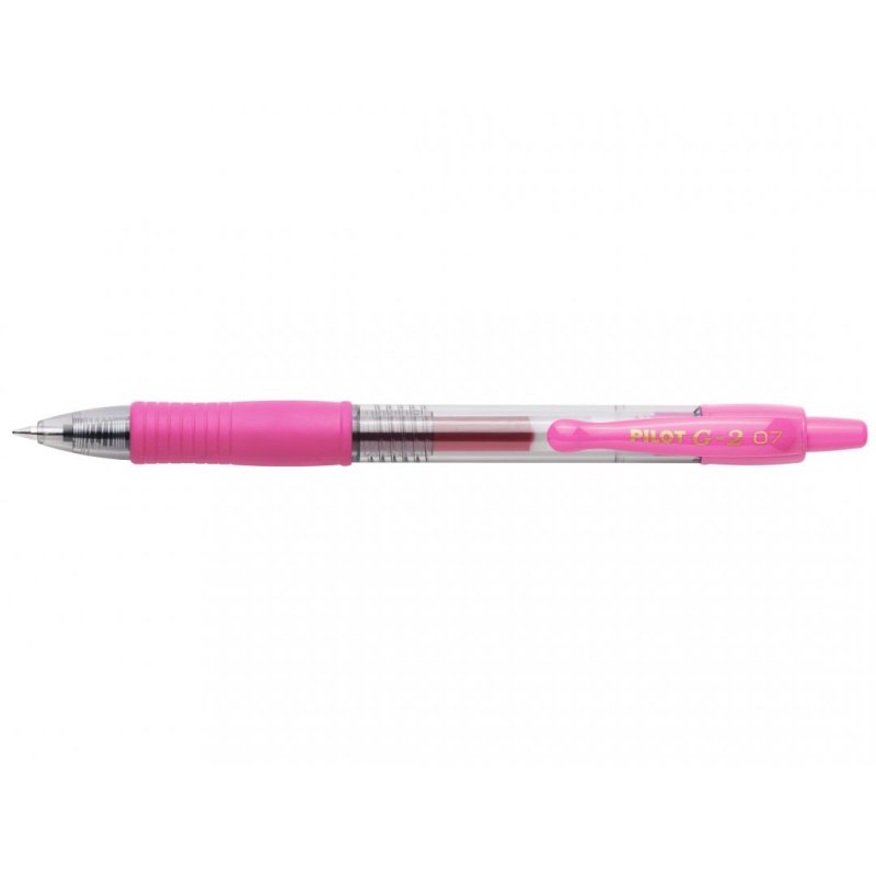 PILOT Stylo roller à encre gel G2 07, rose