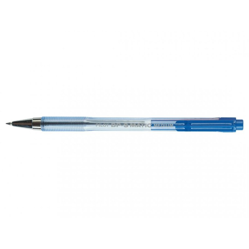 PILOT Stylo à bille rétractable BPS-Matic Medium, bleu