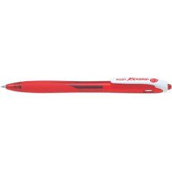 PILOT Stylo à bille RexGrip Begreen, rétractable, rouge