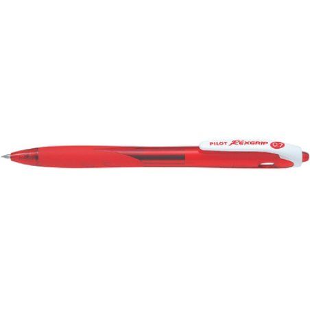 PILOT Stylo à bille RexGrip Begreen, rétractable, rouge