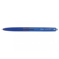 PILOT Stylo à bille rétractable SUPER GRIP G, bleu