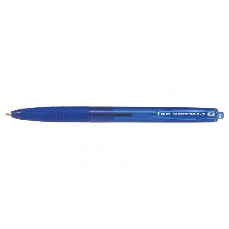 PILOT Stylo à bille rétractable SUPER GRIP G, bleu