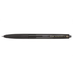PILOT Stylo à bille rétractable SUPER GRIP G, noir