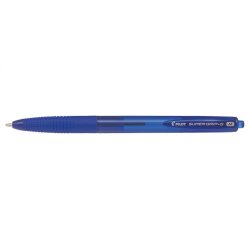 PILOT Stylo à bille rétractable SUPER GRIP G, bleu