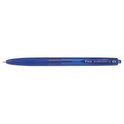 Pilot Super Grip G Bleu Stylo à bille rétractable avec clip Moyen